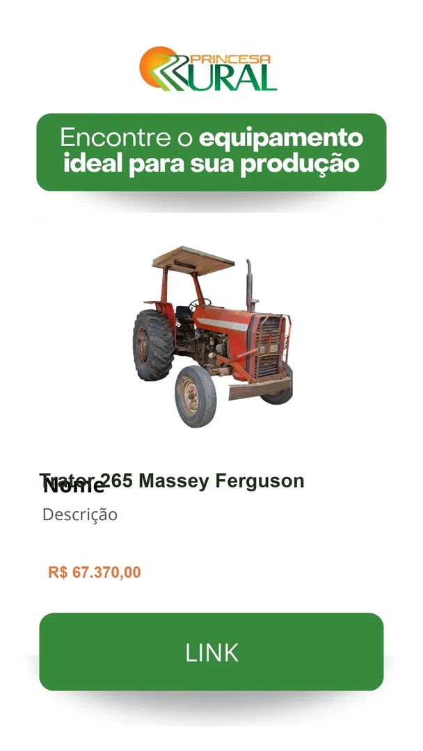 Imagem do leilão Leilão Princesa Rural 21-08-2026